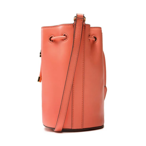 Cartera Lauren - ANDIE 19 Drawstring Medium Portside Coral - Imagen 3