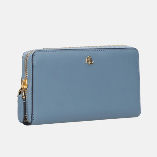 Billetera Ralph Lauren - Zip Cont Wlt-Wallet-Large Provincial Blue - Imagen 3