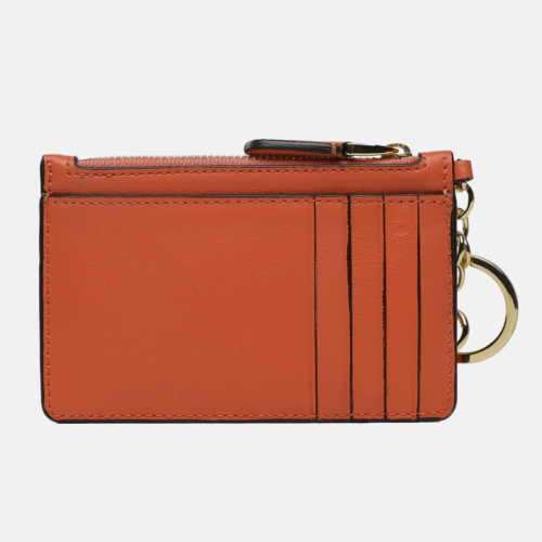 Tarjetero Ralph Lauren - ZIP Card Case Small Portside Coral - Imagen 2