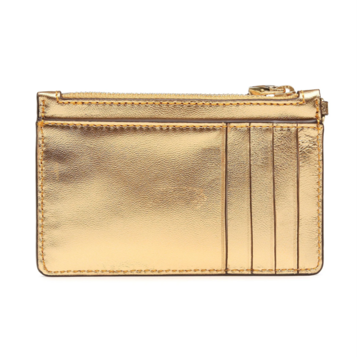 Tarjetero Ralph Lauren - ZIP Card Case Small Portside Gold - Imagen 2