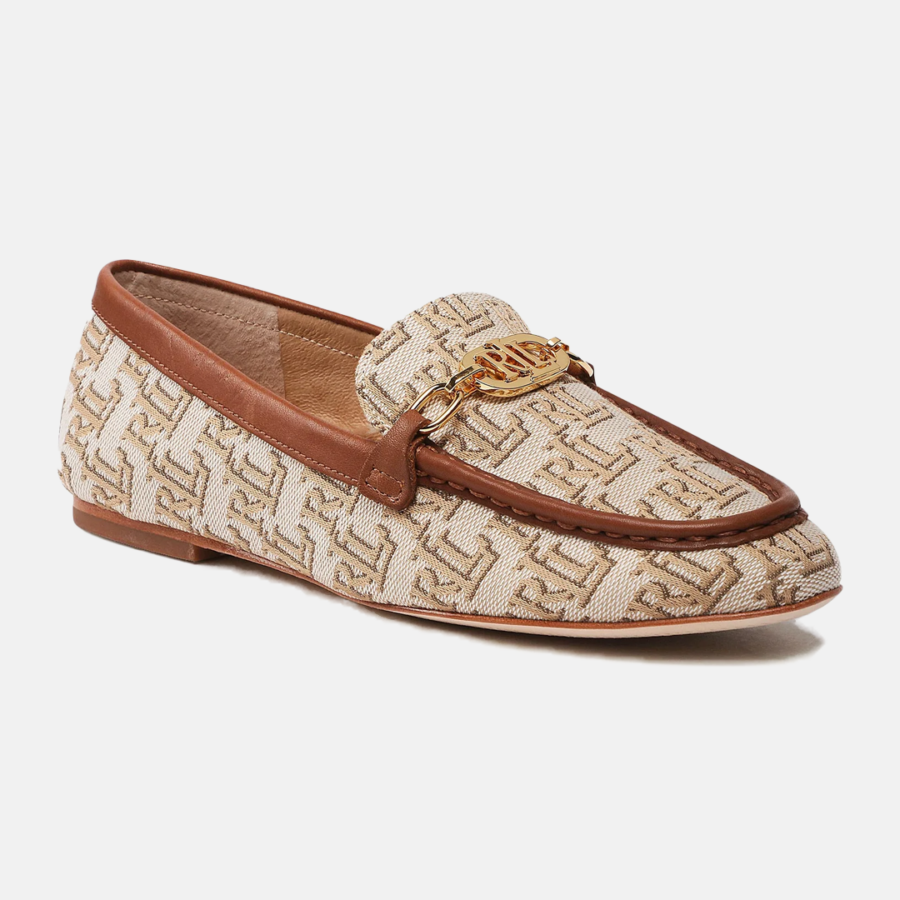 Mocasines - Ralph Lauren MULE AVERY POLO KHAKI/DEEP