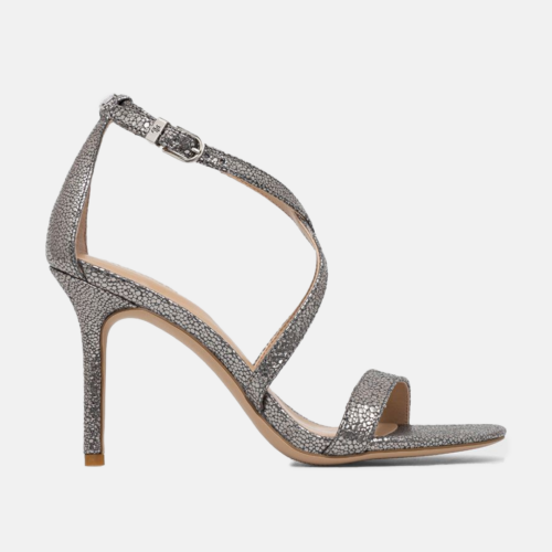 Sandalias de tacón Lauren Ralph Lauren Gabriele Gunmetal - Imagen 3