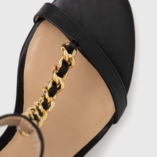 Sandalia de Tacón - Ralph Lauren Kate Sandals Heel Sandal - Black - Imagen 2