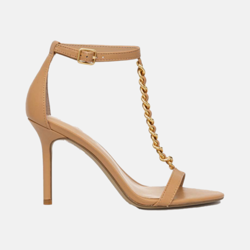 Sandalia de Tacón - Ralph Lauren Kate Sandals Heel Sandal - Beige - Imagen 4