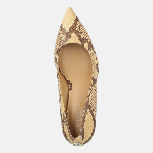 Zapatos de Tacon Ralph Lauren LANETTE Pumps Closed Parchment - Imagen 2