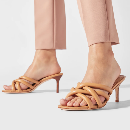 Sandalias Lauren - LILIANA-SANDALS-HEEL SANDAL Beige - Imagen 2