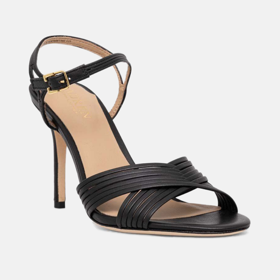 Sandalias de Tacon - Ralph Lauren Madelaine-Sandals-Heel Black