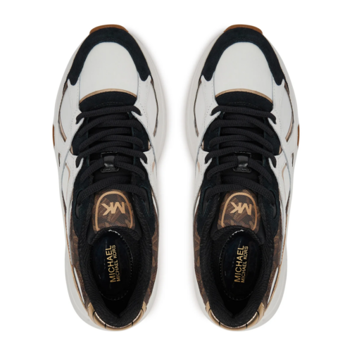 Tenis Michael Kors - LEO TRAINER BROWN MULTI - Imagen 4