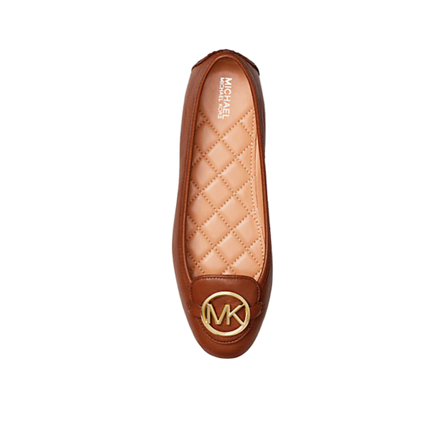 Mocasines - Michael Kors LILLIE MOC LUGGAGE