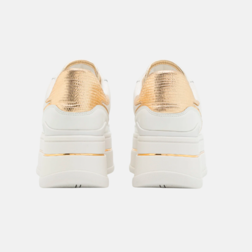 Tenis MK - HAYES LACE UP Pale Gold - Imagen 2