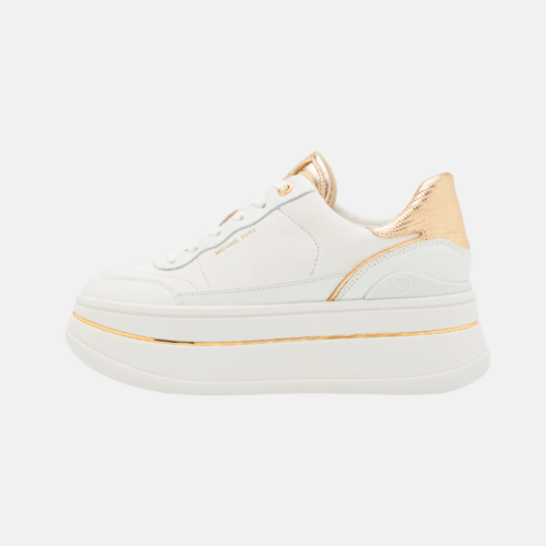 Tenis MK - HAYES LACE UP Pale Gold - Imagen 3