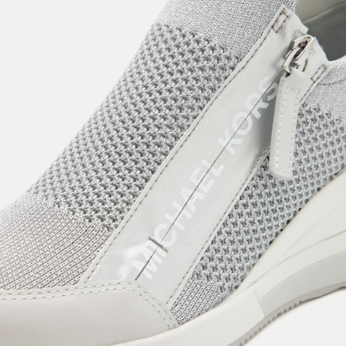 Tenis MK - WILLIS WEDGE TRAINER SILVER - Imagen 3