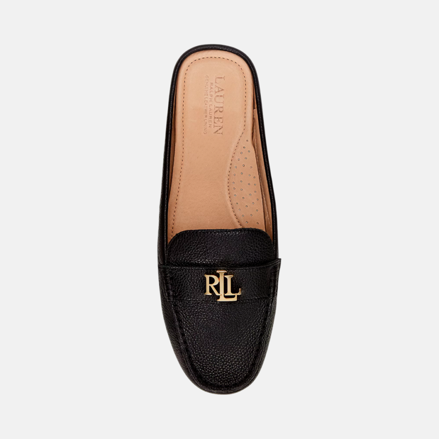 Flat Lauren Ralph Lauren - BARNSBURY ML-FLATS-MULE BLACK