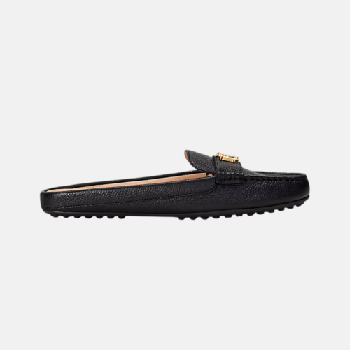 Flat Lauren Ralph Lauren - BARNSBURY ML-FLATS-MULE BLACK - Imagen 2