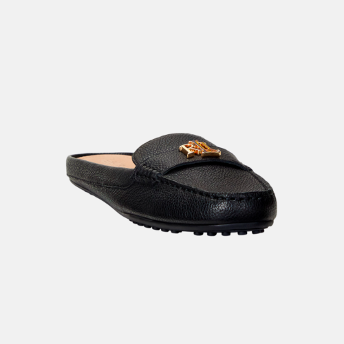 Flat Lauren Ralph Lauren - BARNSBURY ML-FLATS-MULE BLACK - Imagen 3