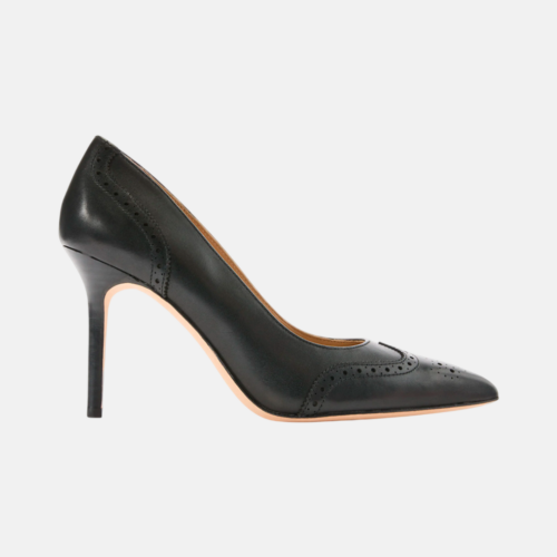 Zapato de tacón - Lynden Burnished Leather Pump Black - Imagen 2